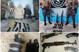 القبض على متهمين ومصادرة اسلحة غير مرخصة في البصرة