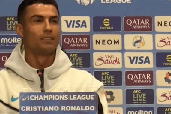 رونالدو يرد بالعربية حول مباراة النصر والعين: الريمونتادا إن شاء الله (فيديو)