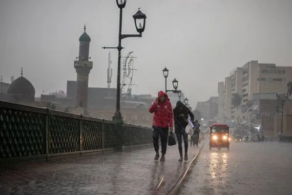 طقس العراق يشهد أمطارا وارتفاعا بدرجات الحرارة الأسبوع الحالي