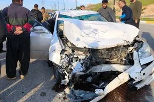 مصرع وإصابة 8 أشخاص بينهم إيرانيون بحادثي سير في واسط ومدينة كوردستانية (صور)