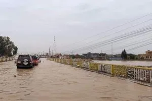 بالصور .. خروج 4 جسور عن الخدمة في صلاح الدين بسبب السيول