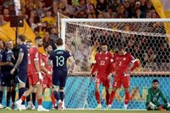 هزيمة قاسية لمنتخب لبنان امام أستراليا بتصفيات كأس العالم