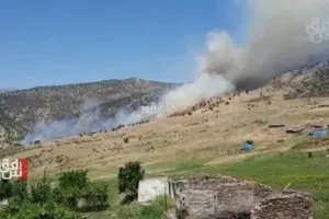قصف تركي يستهدف مواقع عمّالية في إقليم كوردستان