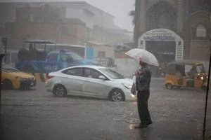 طقس العراق..  أمطار رعدية وانخفاض بدرجات الحرارة خلال العيد