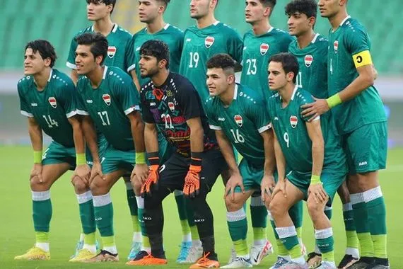 انطلاق مباراة أولمبي العراق أمام السعودية