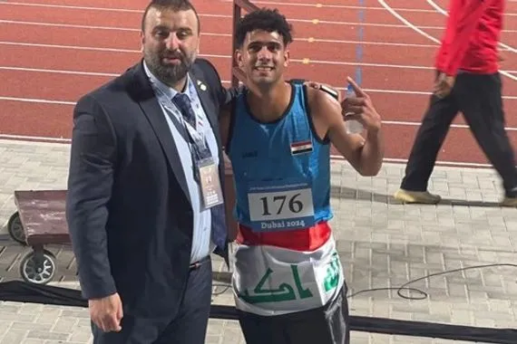 العراق يحصد أول ميدالية في بطولة آسيا لألعاب القوى