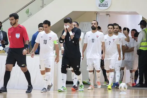 العراق يفقد حلم التأهل لكأس العالم لكرة الصالات بخسارته أمام تايلاند 2-3