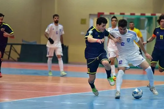 ثلاثة انتصارات وتعادلان في دوري المحترفين لكرة الصالات