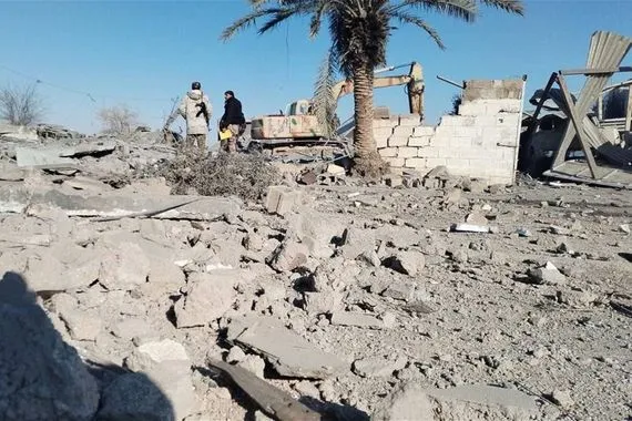 لواء الطفوف يعلن حصيلة ثقيلة لضحايا القصف الامريكي غرب الانبار
