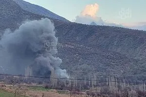 سقوط قذائف تركية قرب قرية في إقليم كوردستان