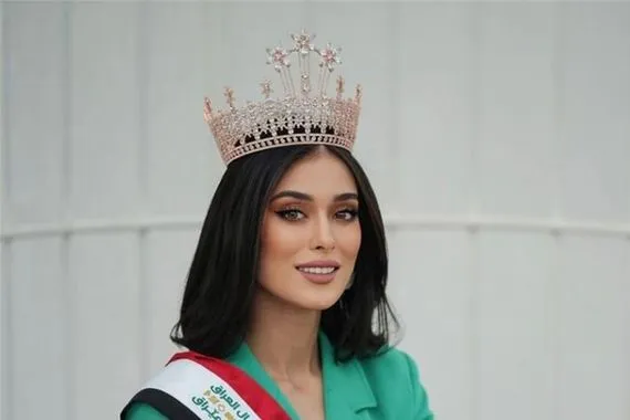 "بلسم حسين".. أول ملكة جمال عراقية تشارك بمسابقة دولية
