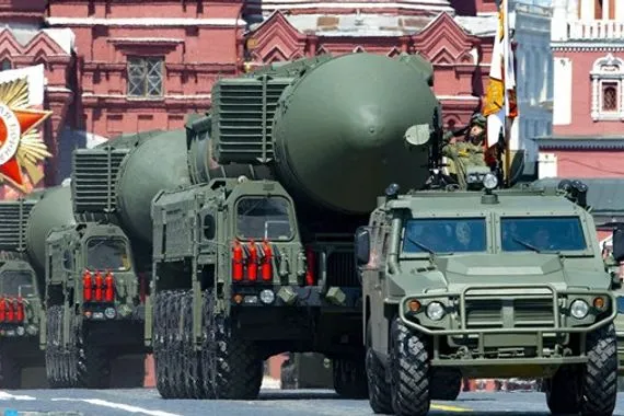 صواريخ نووية تظهر وسط موسكو