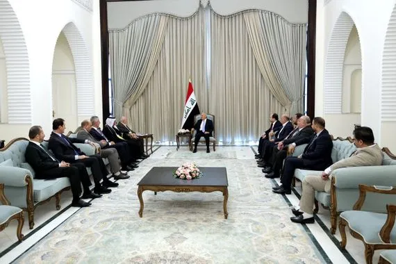 الرئيس العراقي يشدد على إيجاد معالجات لدفع رواتب موظفي الإقليم