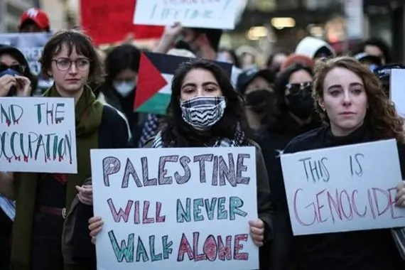 استطلاع جديد.. 55% من الامريكان يعارضون العدوان الإسرائيلي على غزة