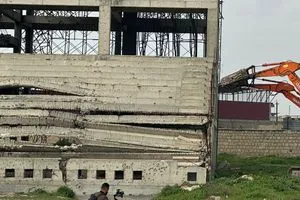 توضيح من نادي الموصل بشأن انهيار مدرج ملعبه: لا توجد إصابات