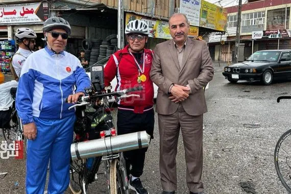1000 كم حول كوردستان.. دراجات كركوك تطلق حملة تعايش صديقة للبيئة (صور)