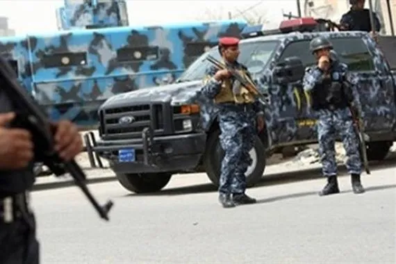 الشرطة الاتحادية تحاصر مفرزة إرهابية وتقتل أحد عناصرها  في سامراء