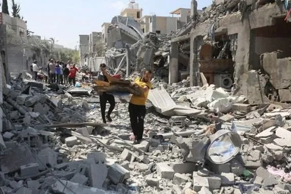 غزة.. أكثر من 10 آلاف مفقود تحت أنقاض المباني المدمرة
