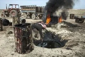 الحشد تدمر مستودعين سريين للمشتقات النفطية غربي الرمادي