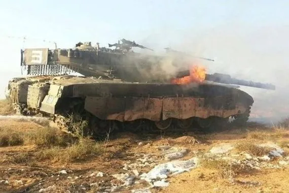 المقاومة الإسلامية في لبنان: استهدفنا دبابة ميركافا داخل موقع حدب يارين