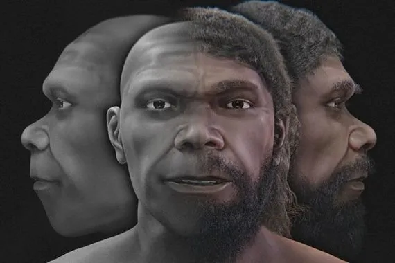 اكتشاف وجه أول إنسان عاقل في العالم