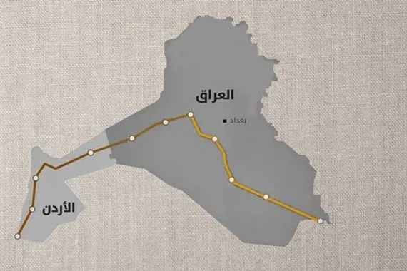 امريكا تخطط لإيصال قاطرة العراق الى محطة تل ابيب عبر سكة العقبة