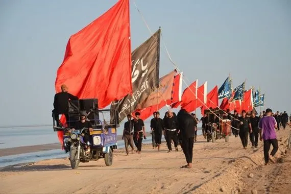 من البَحْر إلى النَحْر.. إنطلاق مسيرة الأربعين من رأس البيشة