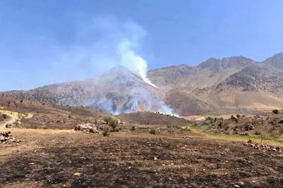 الجيش التركي يقصف 4 مناطق في جبال برادوست باربيل