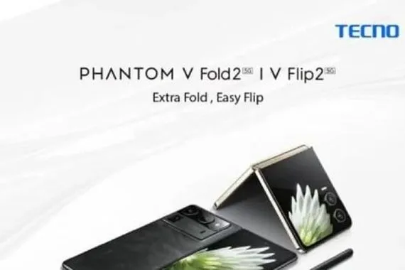 الكشف عن اسعار هواتف Tecno Phantom V Fold 2 و V Flip 2