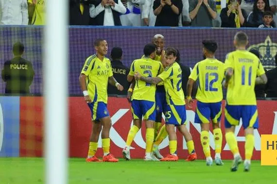 النصر يمطر شباك العين بثلاثية في الشوط الأول