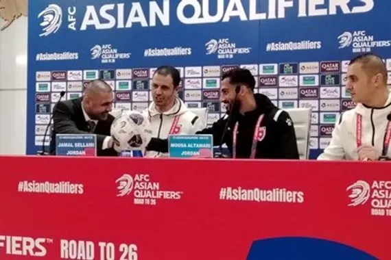 مدرب الأردن يحذر من قوة أيمن حسين