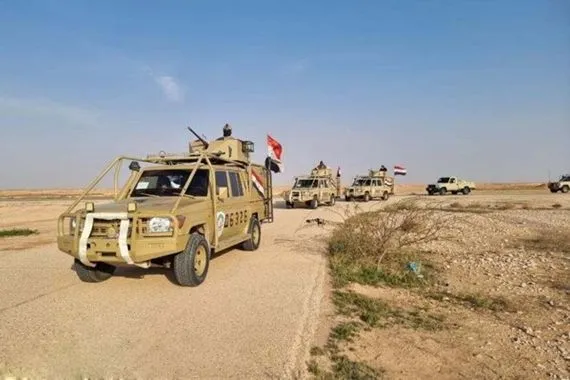 الحشد الشعبي يطيح بارهابيين بكمين شرقي الفلوجة