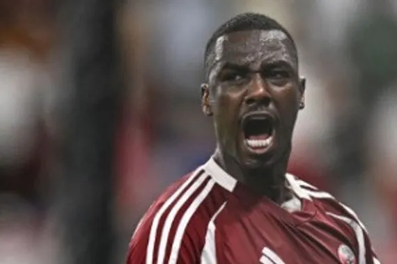 مسيرة المعز علي مع منتخب قطر بالأرقام