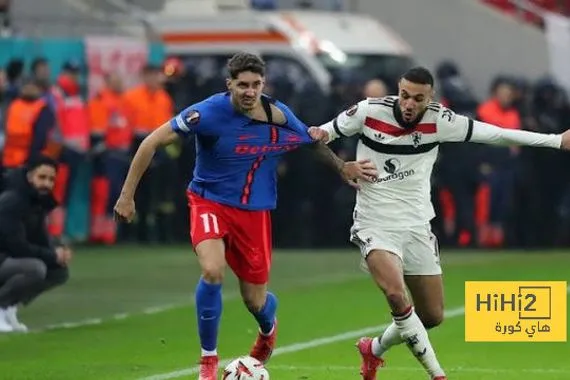 شوط سلبي بين مانشستر يونايتد و اف سي اس بي في الدوري الأوروبي
