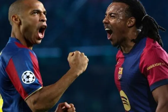 كوندي يُعادل رقم هنري مع برشلونة