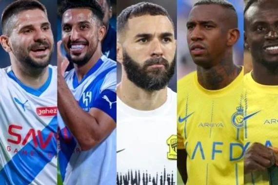 ترتيب هدافي الدوري السعودي بعد نهاية الجولة الـ 18