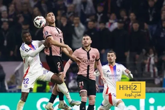 احصائيات مباراة باريس سان جيرمان و ليون في الدوري الفرنسي