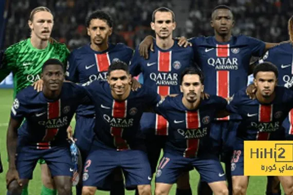 تشكيلة باريس سان جيرمان الرسمية ضد ليون في الدوري الفرنسي