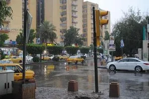العراق على موعد مع موجة مطرية ابتداءً من الثلاثاء المقبل