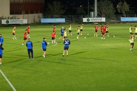 المنتخب الوطني يكثف تدريباته في البصرة