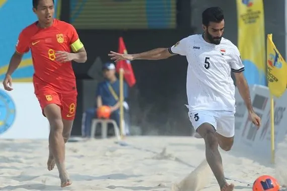 خسارة ثانية لمنتخب الشاطئية في كأس آسيا
