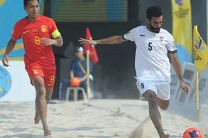 خسارة ثانية لمنتخب الشاطئية في كأس آسيا
