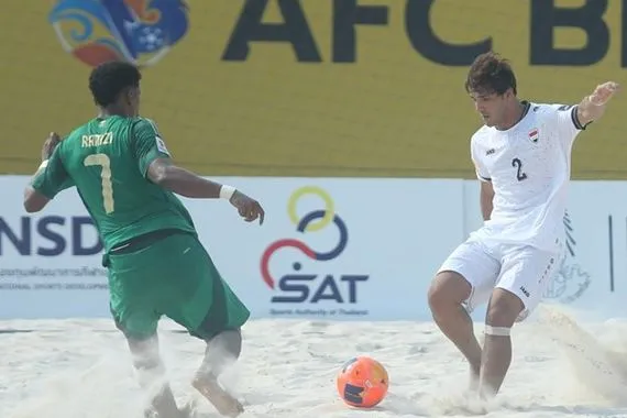 خسارة ثالثة لمنتخب الشاطئية في كأس آسيا