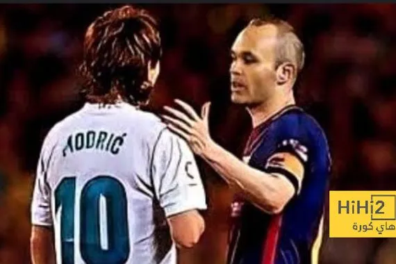 مودريتش يصل لرقم انييستا