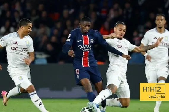 احصائيات مباراة باريس وأستون فيلا في دوري الأبطال