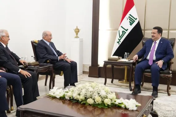 بعد 80 عاماً.. المصرف العربي يعود إلى بغداد والسوداني يستقبل وفده