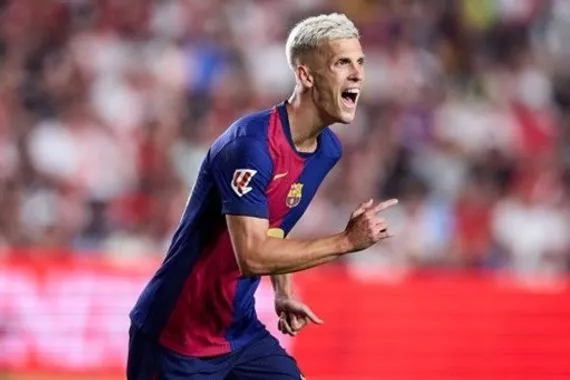 أولمو يتلقى التصريح الطبي في برشلونة