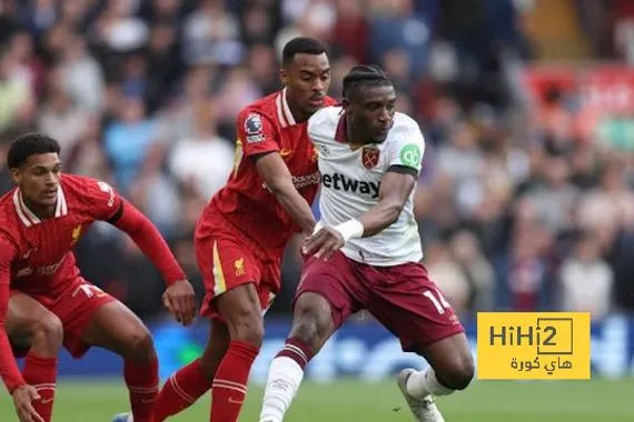 احصائيات مباراة ليفربول و وست هام في الدوري الإنجليزي