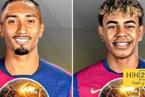 الكرة الذهبية بين رافينيا و لامين جمال