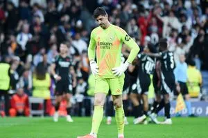 كورتوا يكشف سبب خروج ريال مدريد من دوري أبطال أوروبا